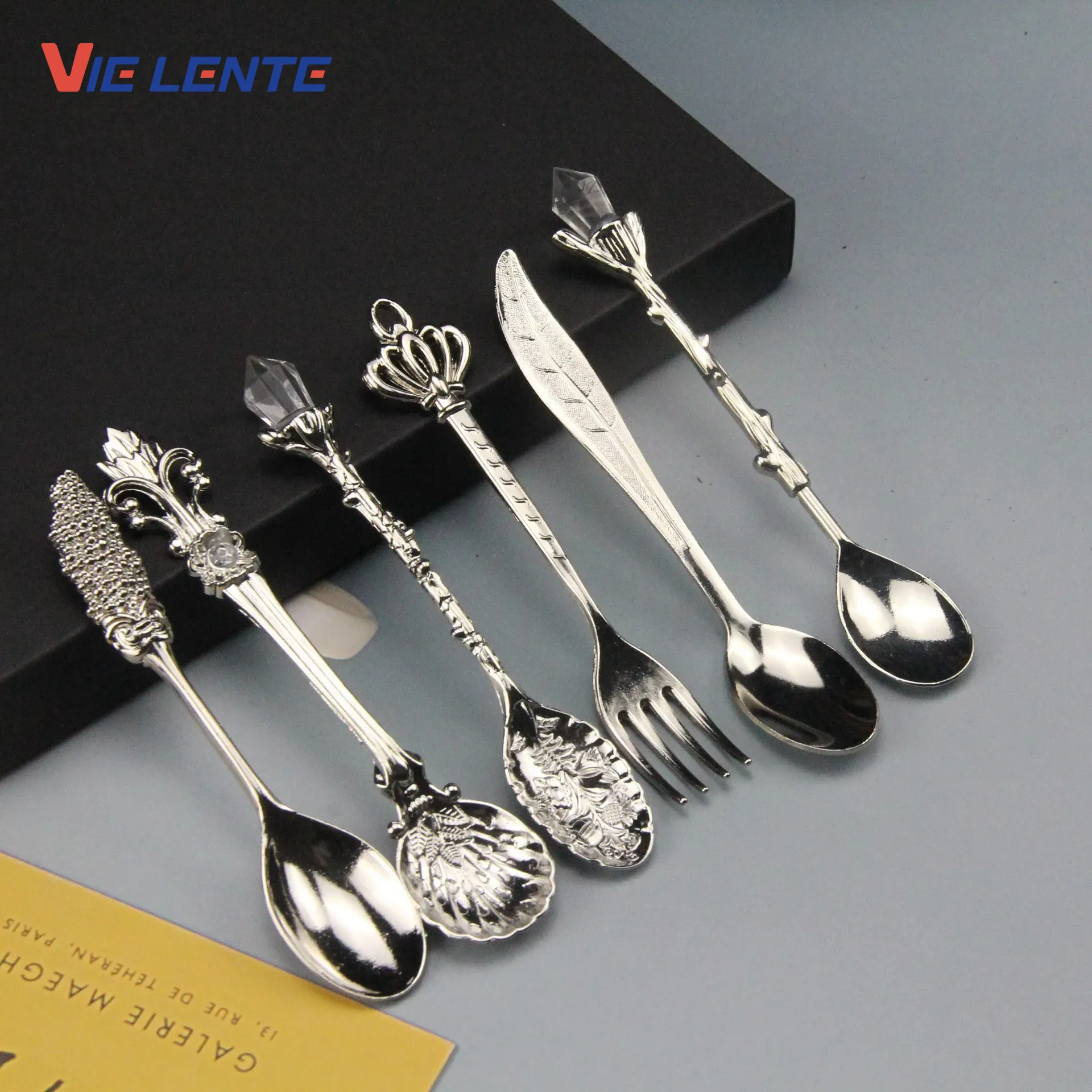 Vintage Collectible Spoons - Juego de 6 uds de cuchara