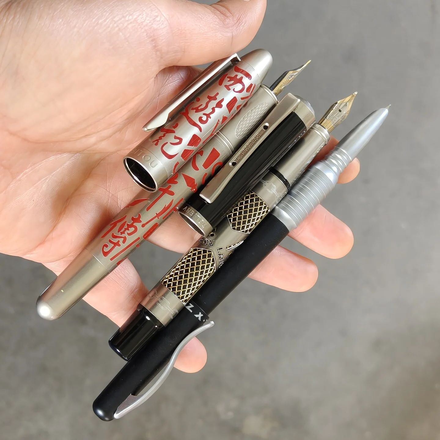 Vintage Collectible Pens - 3 bolígrafos antiguos, vintage y raros,