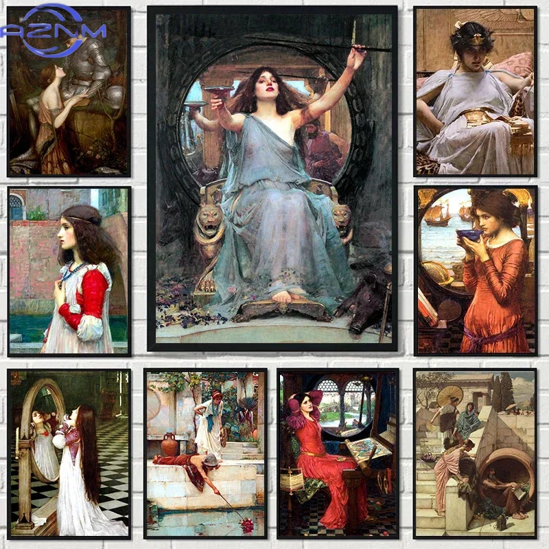 Pintura en lienzo, imagen artí - Vintage Collectible Posters reseña y precio