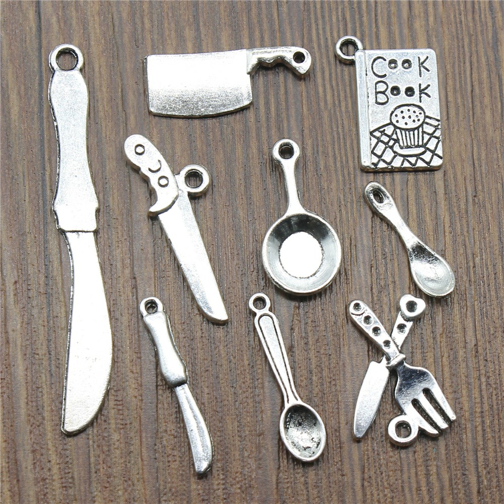 20 piezas dijes de utensilios  - Vintage Collectible Spoons reseña y precio