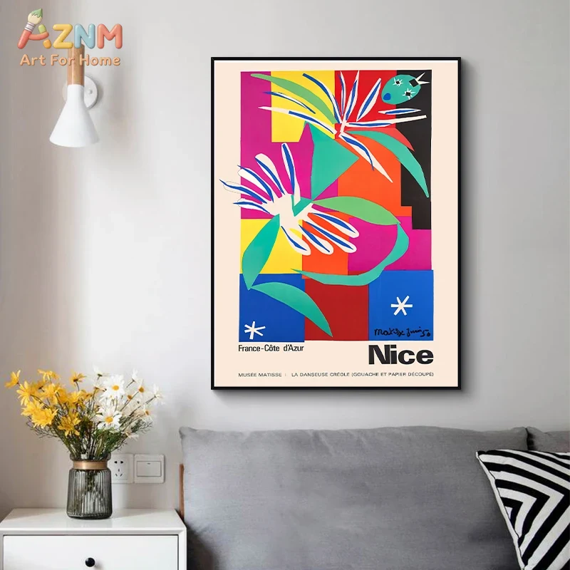 Pintura en lienzo AZNM, estilo - Vintage Collectible Posters reseña y precio
