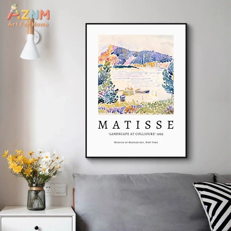 Pintura en lienzo AZNM, estilo - Vintage Collectible Posters reseña y precio